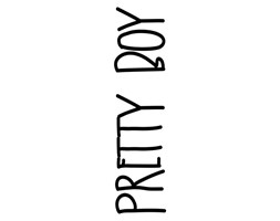 Pretty boy - plakat