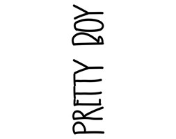 Pretty boy - plakat