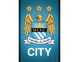 Manchester City F.C. (Godło klubu) - plakat