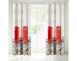 Zasłona gotowa VILLE 140 X 250 cm SZELKI - Eurofirany.com.pl