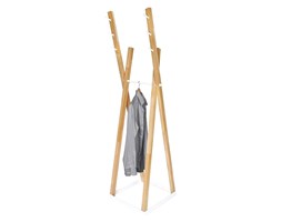Wieszak stojący 172cm Moika Combo jasne drewno/biały kod: Combo C-3
