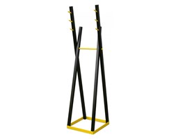 Wieszak stojący 172cm Moika Combo czarny/żółty kod: Combo C-5