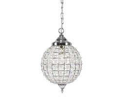 Szklana lampa wisząca Isabelle 25cm kryształ