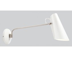 BIRDY - kinkiet L arm White metalic