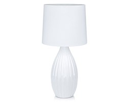 Markslojd lampa stołowa Stephanie 106887 biała abażur - RABAT -15% w koszyku