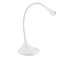 Markslojd lampa stołowa Snake 106095 biała LED 3,5W 3000K