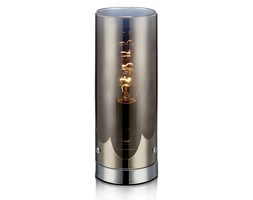 Markslojd lampa stołowa Storm 106073 chrom szkło - RABAT -15% w koszyku
