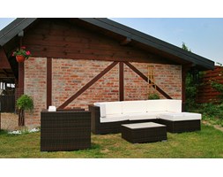 Meble ogrodowe z technorattanu DISCRETO