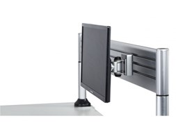 Uchwyt na monitor, obrotowy, montaż na nośniku, 1x monitor