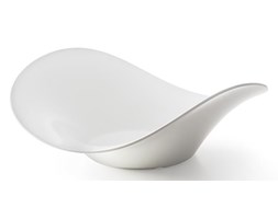 Miska w kształcie fali z melaminy biała (H)123 - kod 561461
