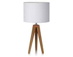 Markslojd lampa stołowa Kullen 104868 dąb biały abażur 58cm - RABAT -15% w koszyku