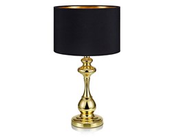 Markslojd lampa stołowa Connor 106457 złota z czarnym abażurem - RABAT -15% w koszyku
