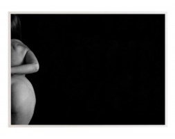 Anna Prays - Black Back Foto - promocja, Kolor - Czerń, Rama - Tak, Rozmiar kołdry - 140x200cm