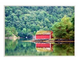 Morrison Studio - Naturel Foto Set no 1 - promocja, Kolor - Czerń, Rama - Tak, Rozmiar kołdry - 140x200cm