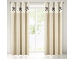 Zasłona gotowa ELENOR 140 X 250 cm PRZELOTKI - Eurofirany.com.pl