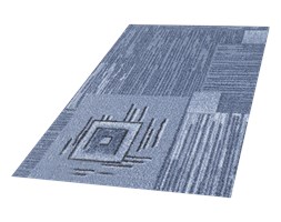 Dywan Stamp Geometria 1 navy