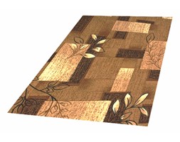 Dywan Stamp Flora 1 brązowy