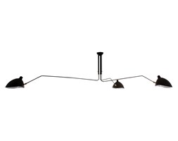 Italux plafon lampa sufitowa Davis MDE610-3 czarna ruchome ramiona 280cm