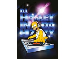 The Simpsons DJ Homey - plakat