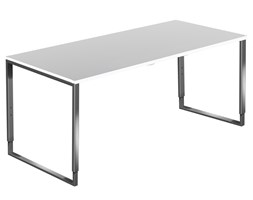 Biurko Kerkmann Aveto 180x90 cm jasnoszare | sprawdź rabaty i warunki bezpłatnej dostawy