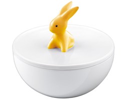 Porcelanowe pudełko Orange Sunrise Bunny de Luxe