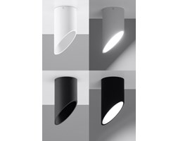 Lampa natynkowa biała, czarna SL.0109, SL.0103