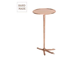 Dekoria Stolik pomocniczy Orpin Copper wys. 65cm -50%, 35 × 35 × 65 cm