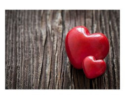 Dywan winylowy Hearts, 52x75 cm