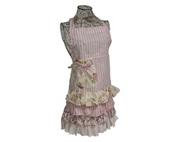 Różowy dziecięcy fartuch kuchenny Antic Line Apron