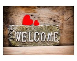 Dywan winylowy Welcome, 52x75 cm