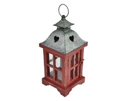 Czerwony lampion Antic Line Chalet