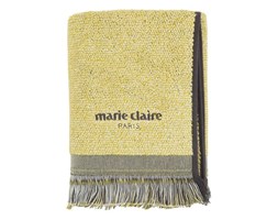 Żółty ręcznik Marie Claire Colza, 50x90 cm