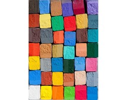 Dywan winylowy Colorful, 52x75 cm
