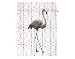 Ścierka Present Time Flamingo