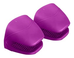 Zestaw 2 fioletowych łapek silikonowych Versa Mittens