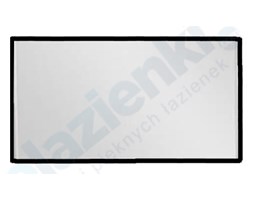 Lustro Antado czarne 100cm ALC-100x50