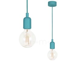 Kabel wiszący SILICONE 6400 Nowodvorski dekoracyjne ZAWIESZENIE przewód ZWIS kolorowy SZNUREK silikonowy turkusowy