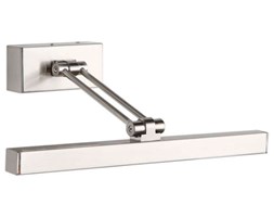 Kinkiet LAMPA ścienna ROMA QUADRO W0096 Maxlight listwa OPRAWA metalowa GALERYJKA nad lustro regulowana chrom