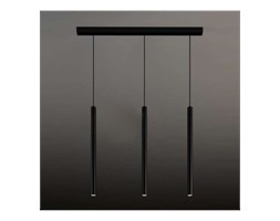 LAMPA wisząca YABU 5527/GU10/CZ Shilo metalowa OPRAWA zwis LISTWA sufitowa sople tuby czarne