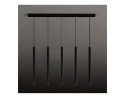 LAMPA wisząca YABU 5528/GU10/CZ Shilo metalowa OPRAWA zwis LISTWA sufitowa sople tuby czarne