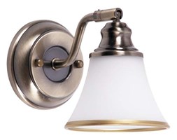 Klasyczna LAMPA ścienna GRANDO 6545 Rabalux klosz OPRAWA dzwon kinkiet bell retro patyna