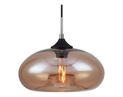 Szklana LAMPA wisząca VALIO MDM2093/1 C Italux skandynawska OPRAWA zwis szkło dymione