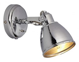 Retro LAMPA regulowana FJALLBACKA 104049 Markslojd ścienna OPRAWA metalowy KINKIET chrom