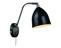 Industrialna LAMPA ścienna FREDRIKSHAMN 105027 Markslojd ruchoma OPRAWA metalowa kinkiet klosz czarny
