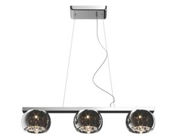 Wisząca LAMPA glamour CRYSTAL P0076-03S-F4FZ Zumaline metalowa OPRAWA wisząca kryształkowa ZWIS moonlight crystal chrom