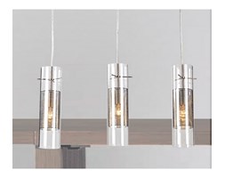 Listwa LAMPA wisząca VICKY MD0161C-3 Italux zwis OPRAWA sufitowa tuby chrom przezroczyste