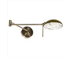 Klasyczna LAMPA ścienna LARGO 21-20239 Candellux kinkiet OPRAWA metalowa na wysięgniku patyna