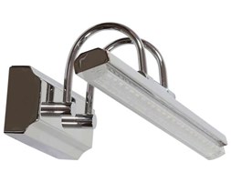 Klasyczna LAMPA galeryjka GIZEL 20-32591 Candellux kinkiet OPRAWA ścienna LED 5W 6200-6500K galeryjka chrom srebrna