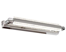 Ścienna LAMPA podszafkowa QUASAR 20-32560 Candellux kinkiet OPRAWA metalowa LISTWA LED 10W 6200-6500K chrom