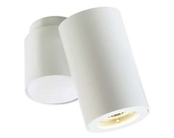 Sufitowa LAMPA tuba BARLO I 70024101 Kaspa metalowa OPRAWA regulowany spot biały